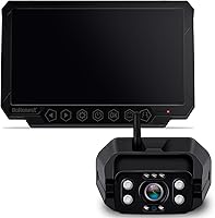 Vista 1 de Cámara de respaldo RV inalámbrica HD 1080P con monitor DVR de 7 pulgadas, versión más reciente 2022, adaptador de señales estable para Furrion