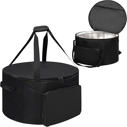 Bolsa de transporte para estufa Yukon, bolsa de 27 pulgadas para fogata al aire libre compatible con estufa Yukon, bolsa de transporte portátil