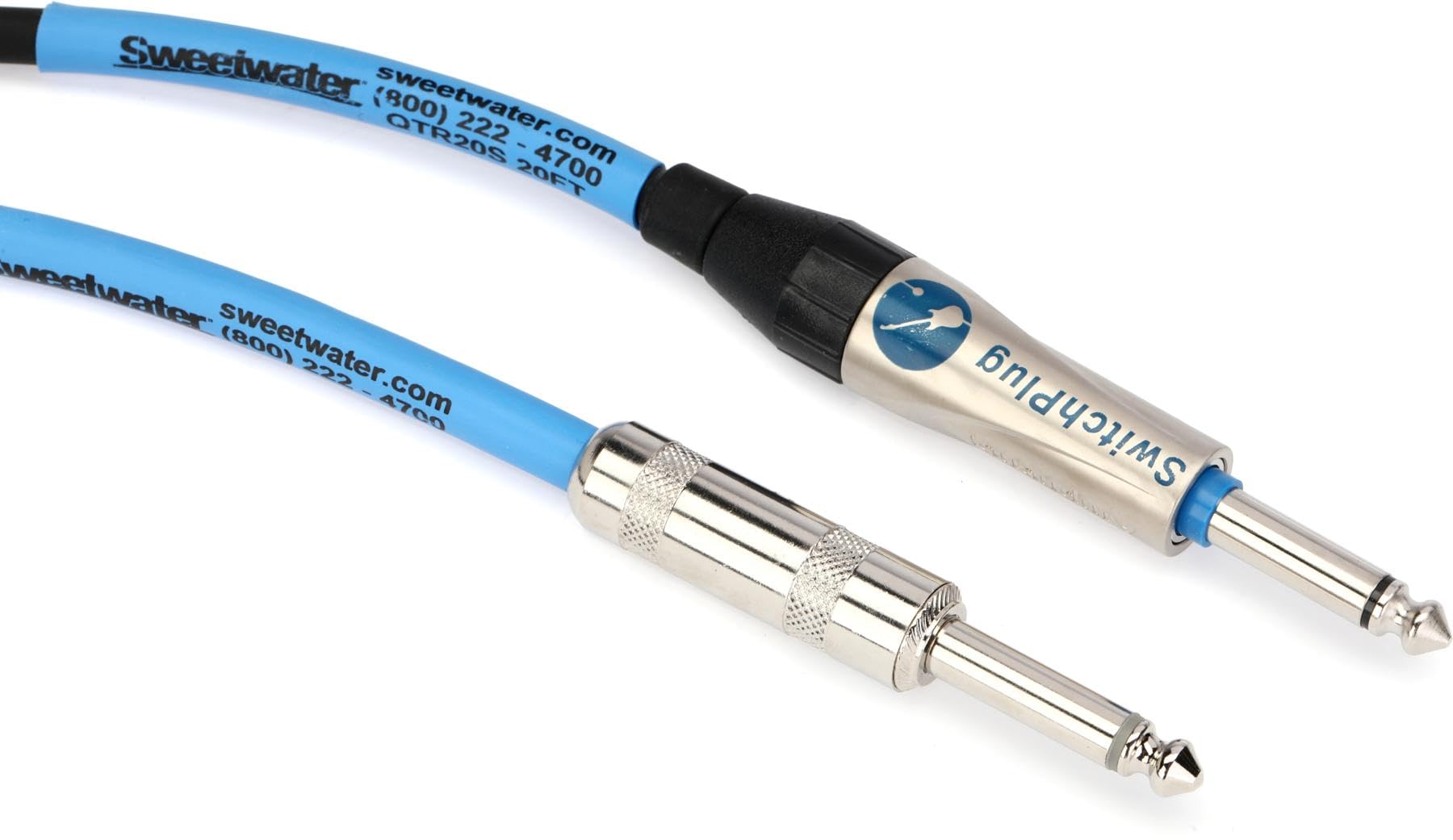 Pro Co SILENT20 Excellines - Cable de instrumento silencioso recto a recto - 20 pies