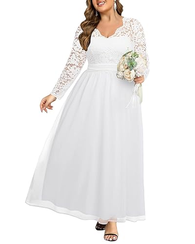 Talisea Plus Size Formal Wedding Dresses - Gowns Evening Prom