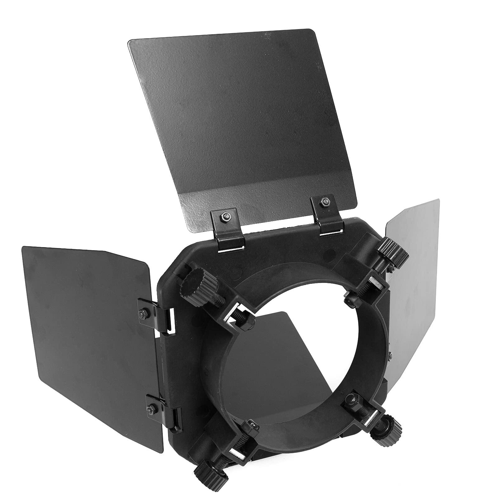 Kit Barndoor Con Griglia A Nido D'Ape E Filtri Gel Per Luci Studio Bowens - Modificatore Luce LED Per Foto E Video