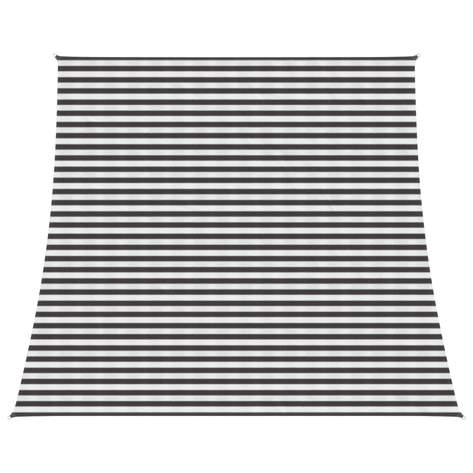 Voile d'ombre rectangulaire contre la chaleur et l'accumulation d'eau