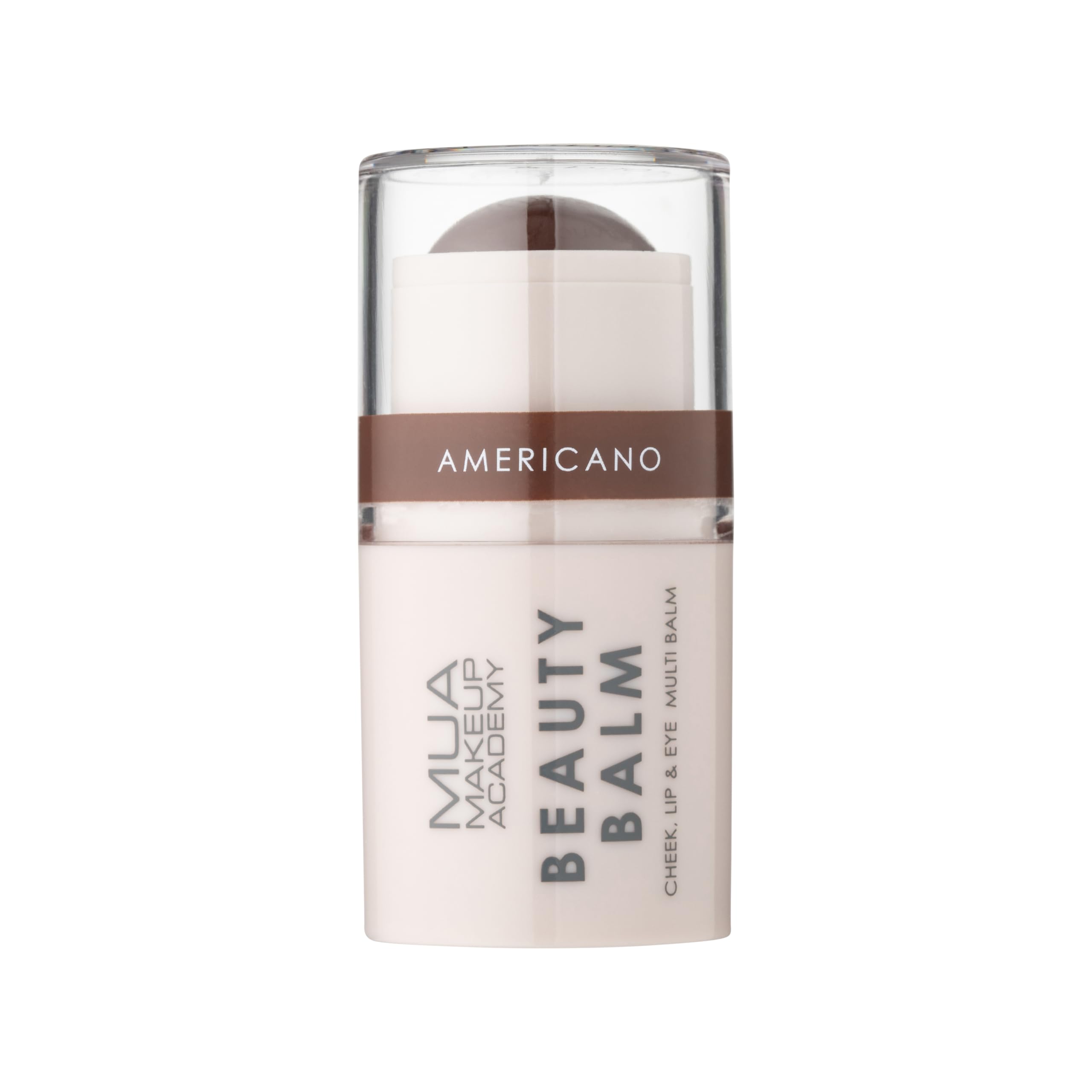 MUA Makeup Academy Beauty Balm, Multi-Use Face Balm for Cheeks, Lips & Eyes, Americano - Vegan & Cruelty Free