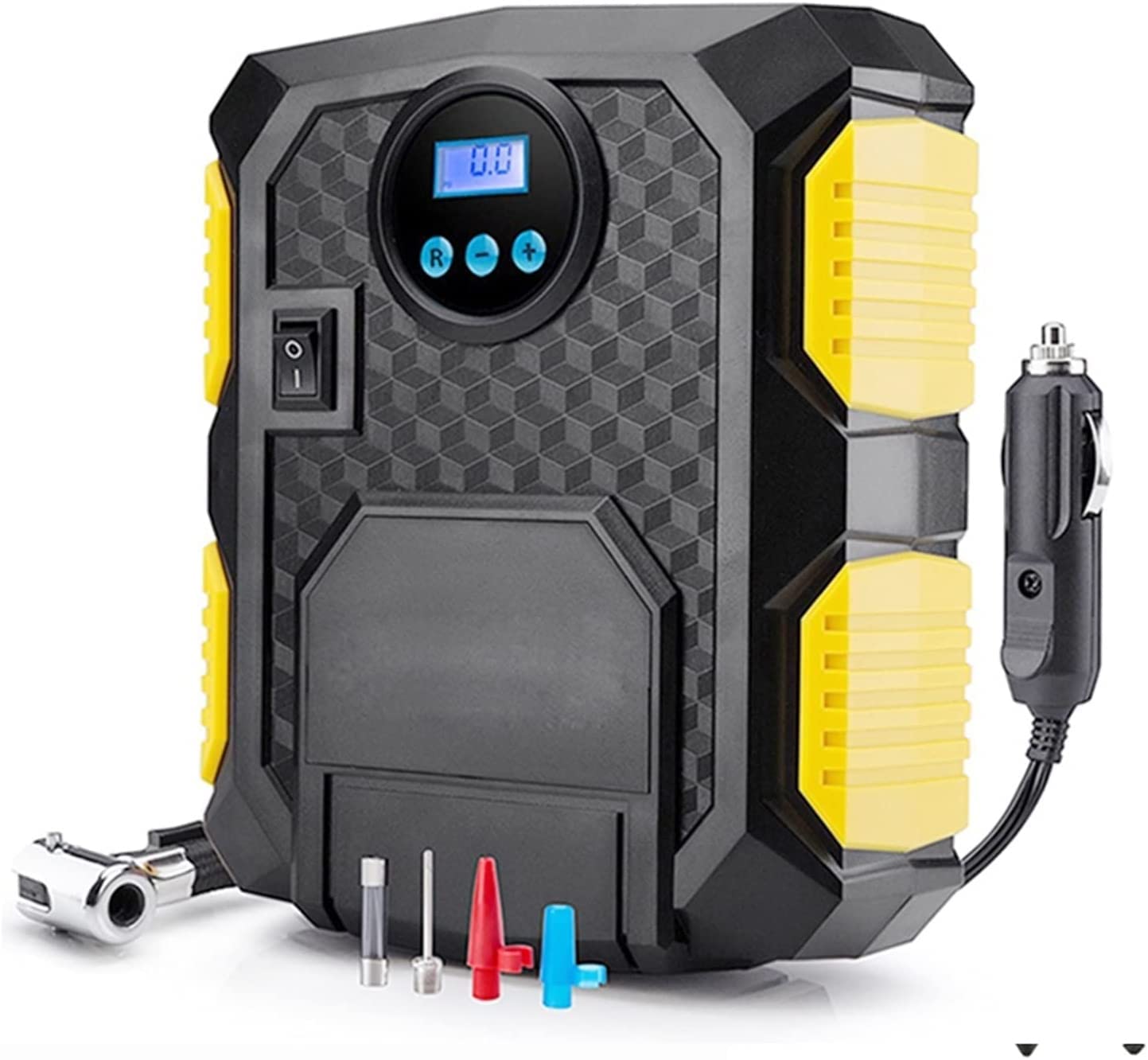 Compresor de Aire portátil para Coche, Bomba de Aire Digital para neumáticos de Coche, 12 V CC, 150 PSI, compresor de Aire para Coche, Motocicletas, Bicicletas.