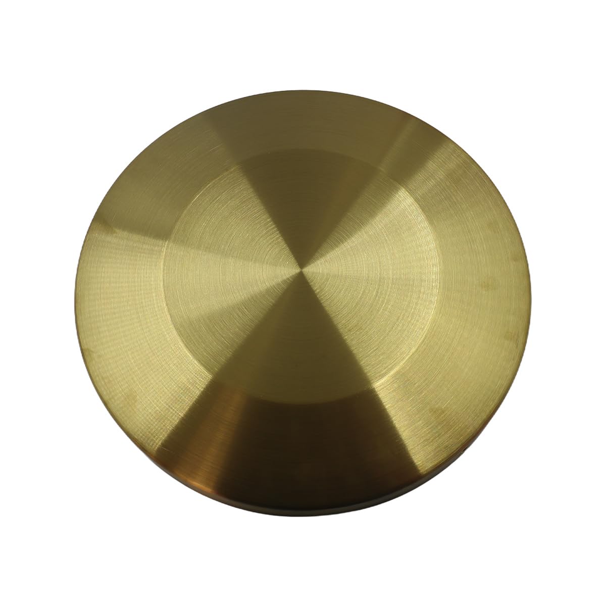 Hand Gong Becken 32 cm Messing Kupfer Gong Kapelle Oper Schlaginstrument mit rundem Spielhammer
