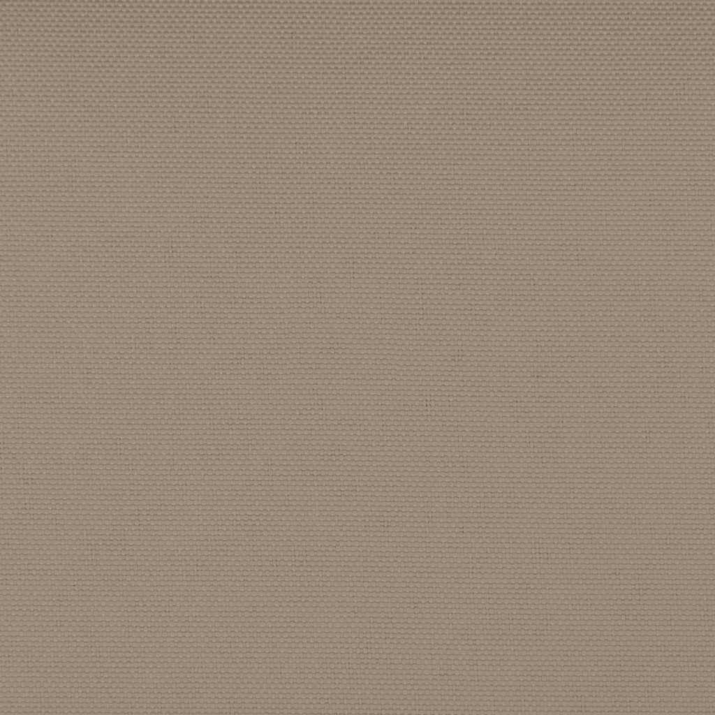 Taboret ogrodowy miodowo-brązowy, lite drewno sosnowe, 62 x 62 x 32 cm, z poduszką w kolorze taupe, wytrzymały, na taras, zestaw mebli na zewnątrz
