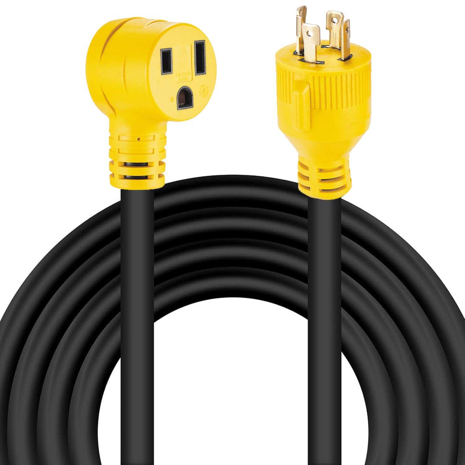 Adaptateur NEMA L14-30P à NEMA 14-50R - RoulezElectrique Adaptateur NEMA L14-30P à NEMA 14-50R - RoulezElectrique