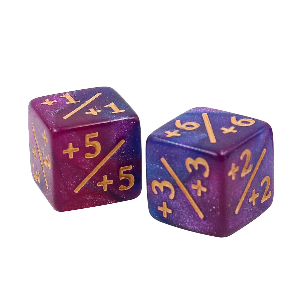 Namvo 24PCS Dice Cube Counter D6 Dice Set for MTG CCG Card Game Accessories, White, 16mm - Image 4