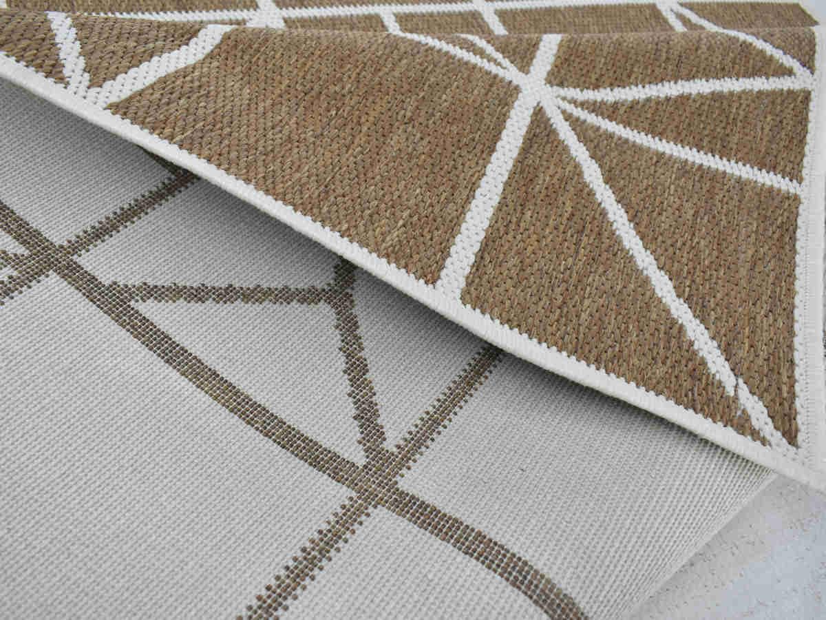 Tapis extérieur rectangulaire Alexandrie 115 x 180 cm en Laine synthétique