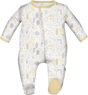 Magnetic Me Footie Pajamas Soft Modal Baby Sleepwear with Quick Magnetic Fastener | Boys and Girls Sleeper Preemie-24 Months