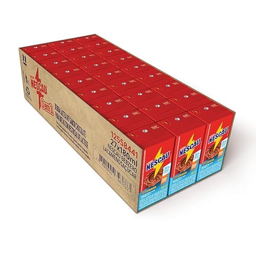 Nescau Bebida Láctea UHT Chocolate Zero Lactose 180Ml - 27