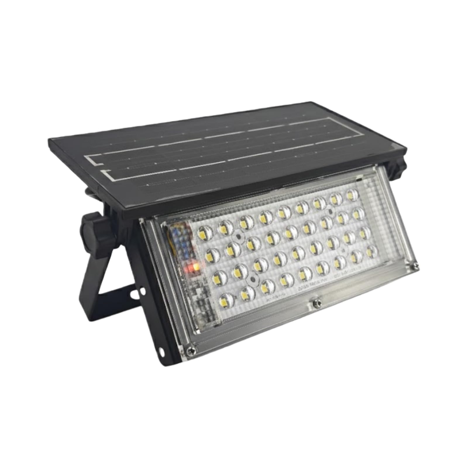 JUMGUN - Solar Flood Lights Outdoor Waterproof Dusk to Dawn Security Light Adjustable Angle Portable Solar Lights Lighting Fixtures