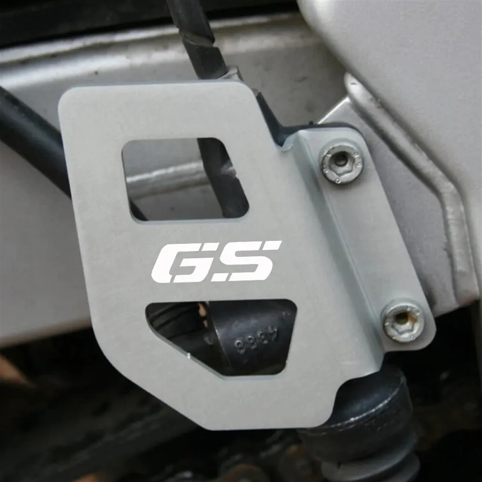 Convient for BMW F 650 GS F650GS Single Dakar G650GS Sertao G 650 GS Couvercle de Protection du maître-Cylindre de Frein arrière de Moto(Black)