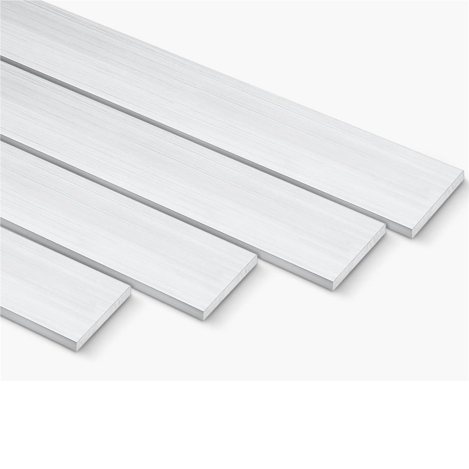 Barre plate en acier inoxydable 304 brossé profilé de finition 500mm