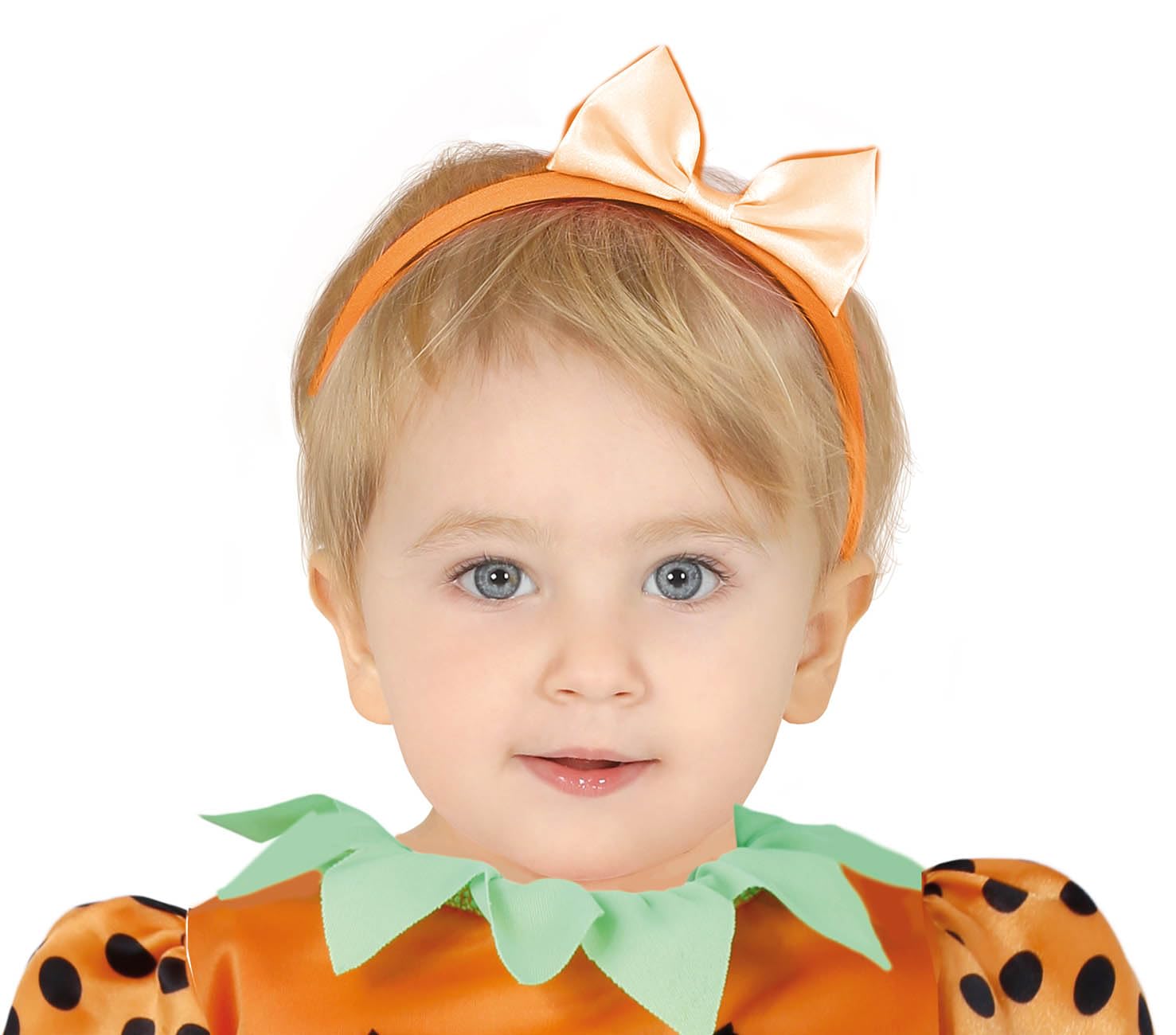 FIESTAS GUIRCA Pretty Pumpkin Girl Baby Fancy Dress Costume - Orange Pumpkin Toddler Costume - Baby Girls Age 2-3 Years - Image 3