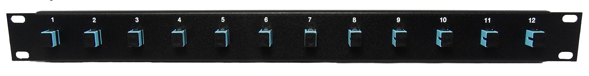 Panel (Patch de Fibra SC Cargado) de 1U 19 "