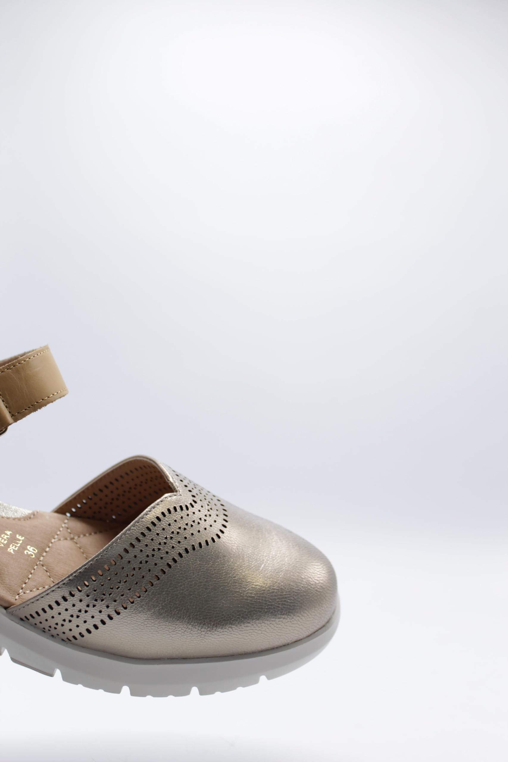 Stonefly Sandali con Zeppa Donna - Taupe Modello 220764 220764 Pelle 37