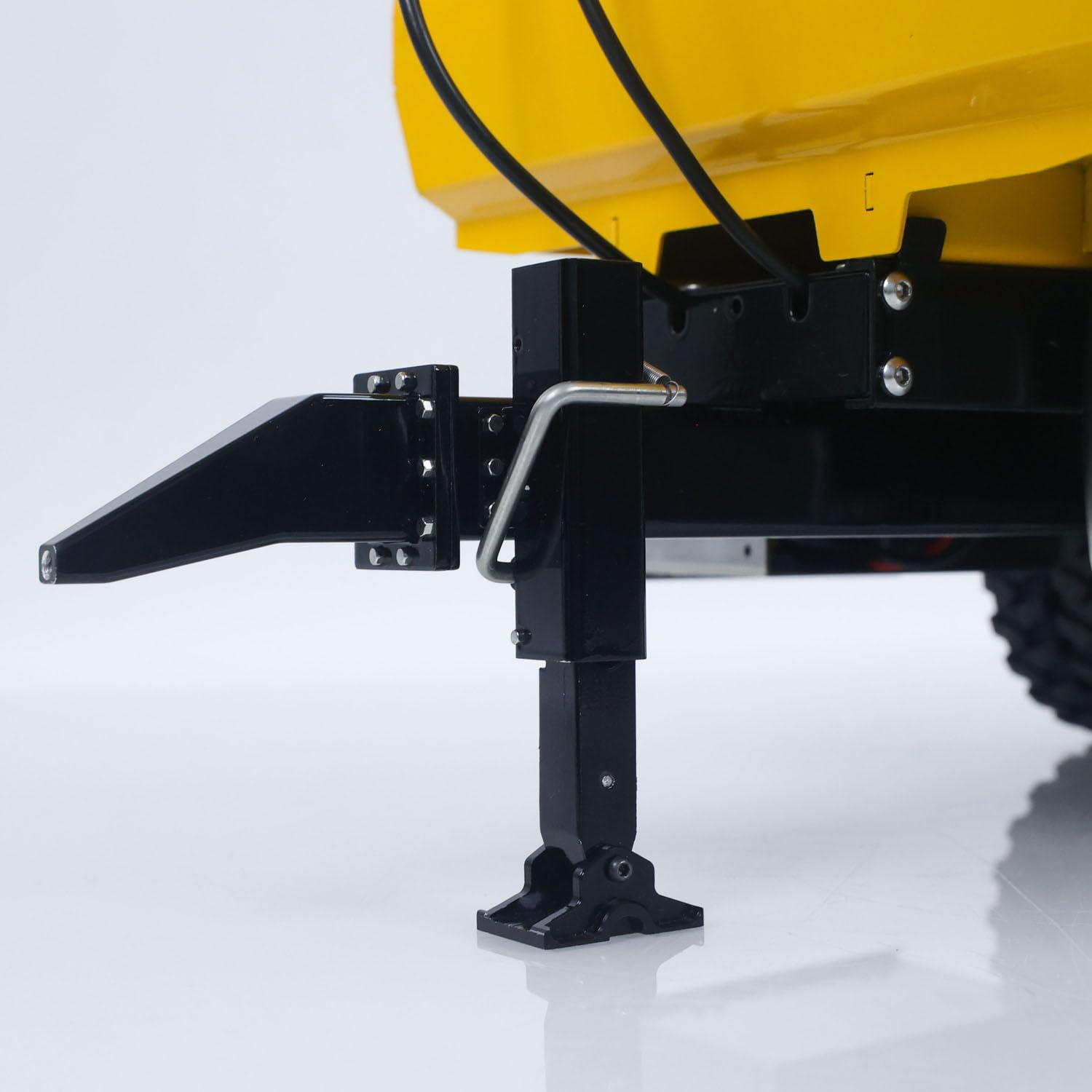 TOUCAN RC HOBBY Cut Modell 1/14 Metall 2 Achsen Hydraulische Kipper Anhänger KIT für LR914 Funk gesteuerte Bagger BAU Fahrzeug RC Digger Adult Advanced Model
