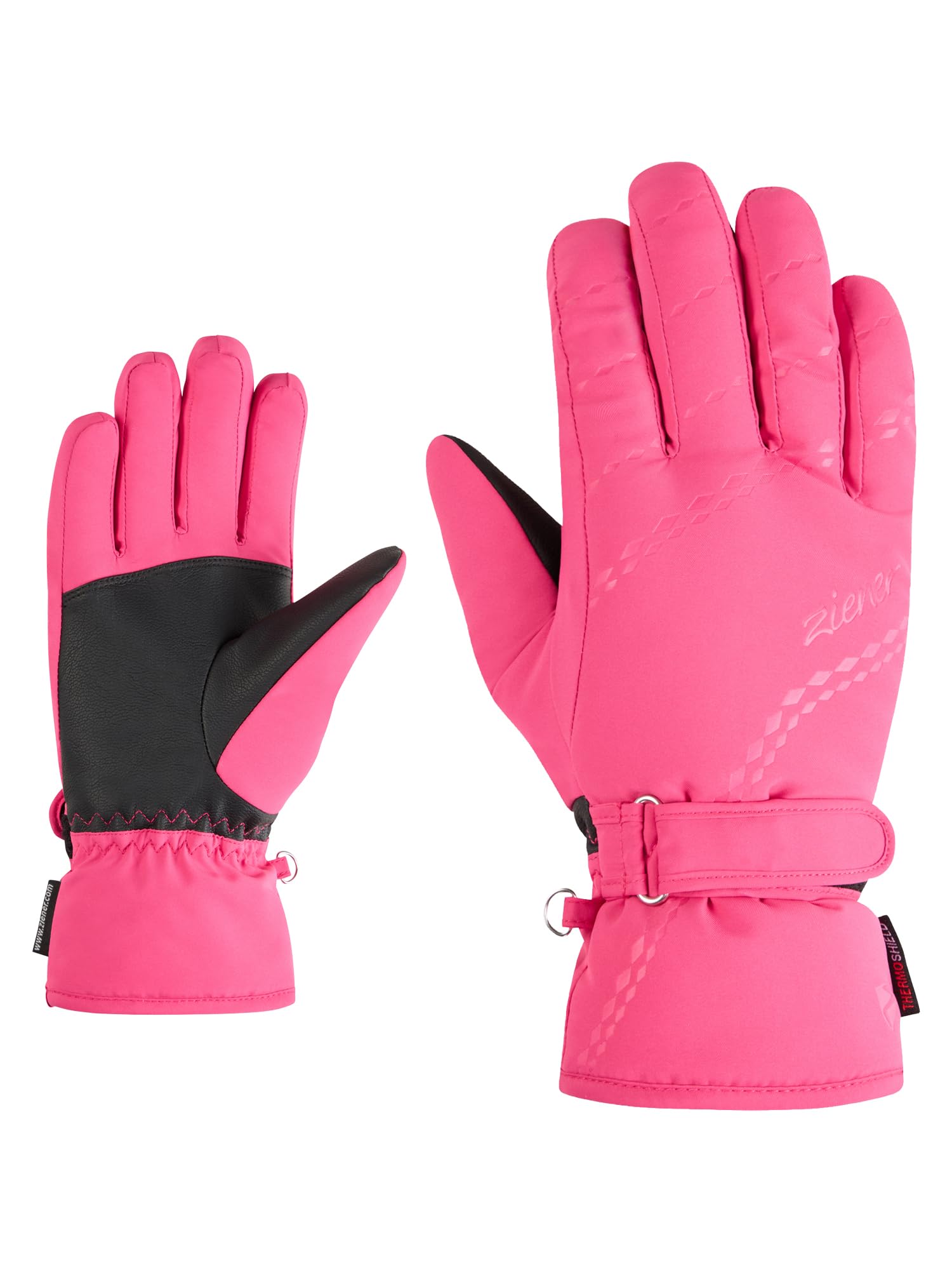 Ziener Damen KEVA-Z Ski-Handschuhe/Wintersport | Primaloft warm wasserabweisend