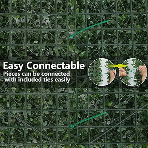 Image of Artificial Wall Grass for Home Decoration (2 Pcs), Grass Mat for Wall, Vertical Garden Artificial Plants (Natural, 60cm X 40cm x 8cm, Pack of 2)