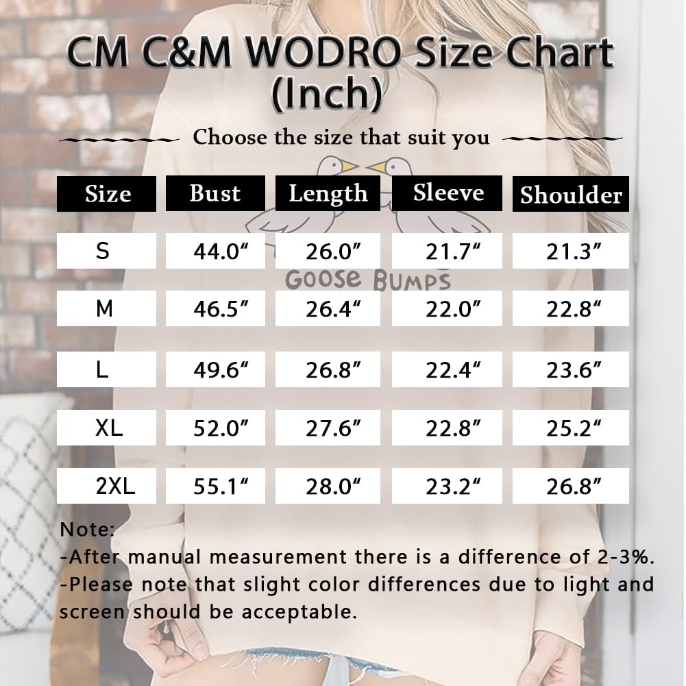 CM C&M WODRO Womens Goose Bumps Funny Sweatshirt Silly Fist Bumps Pun Tshirt Best Friends Greetings Sweater Meme Shirt
