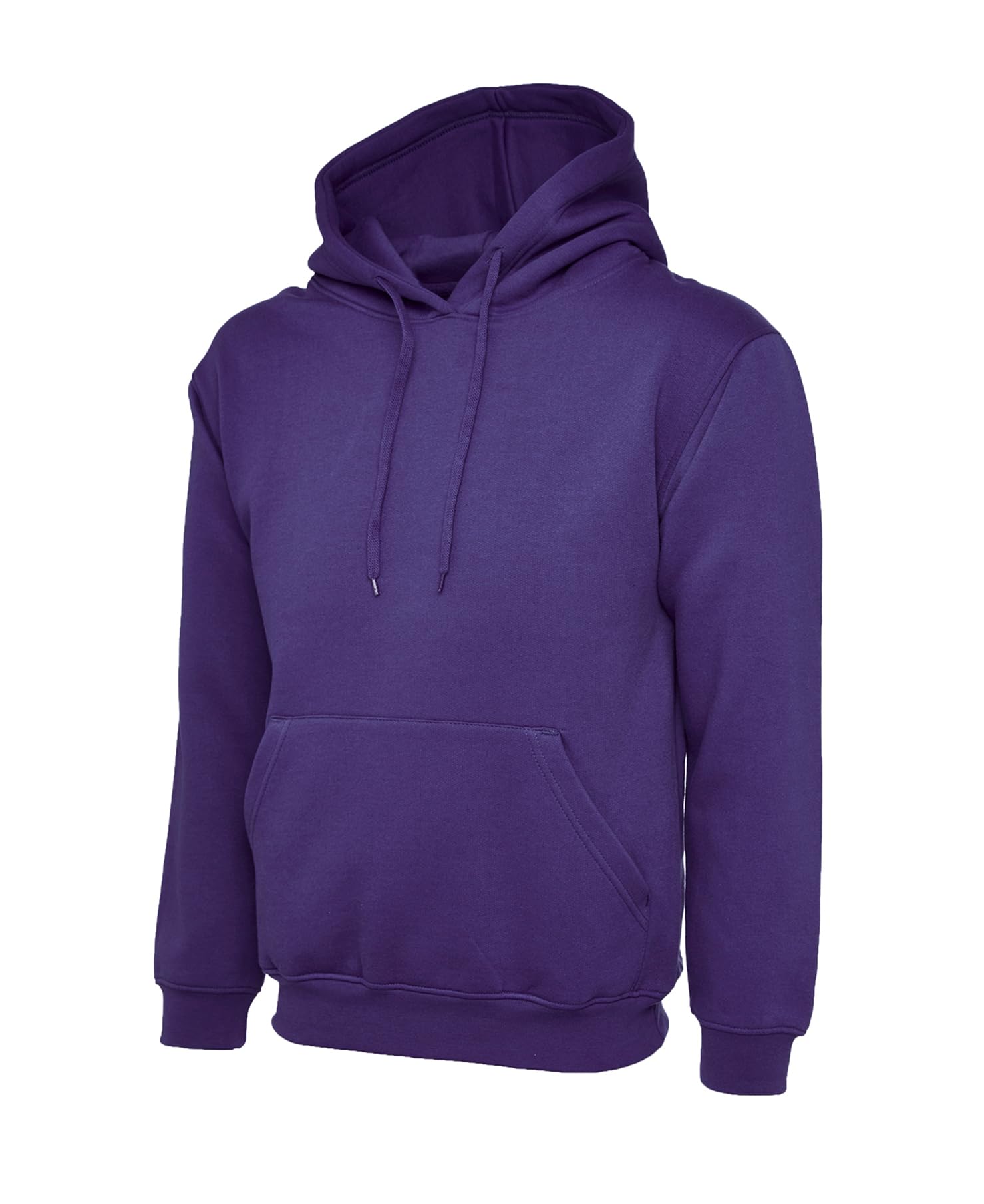 COOZO Unisex Classic Hooded Sweatshirt - Purple - 2XL