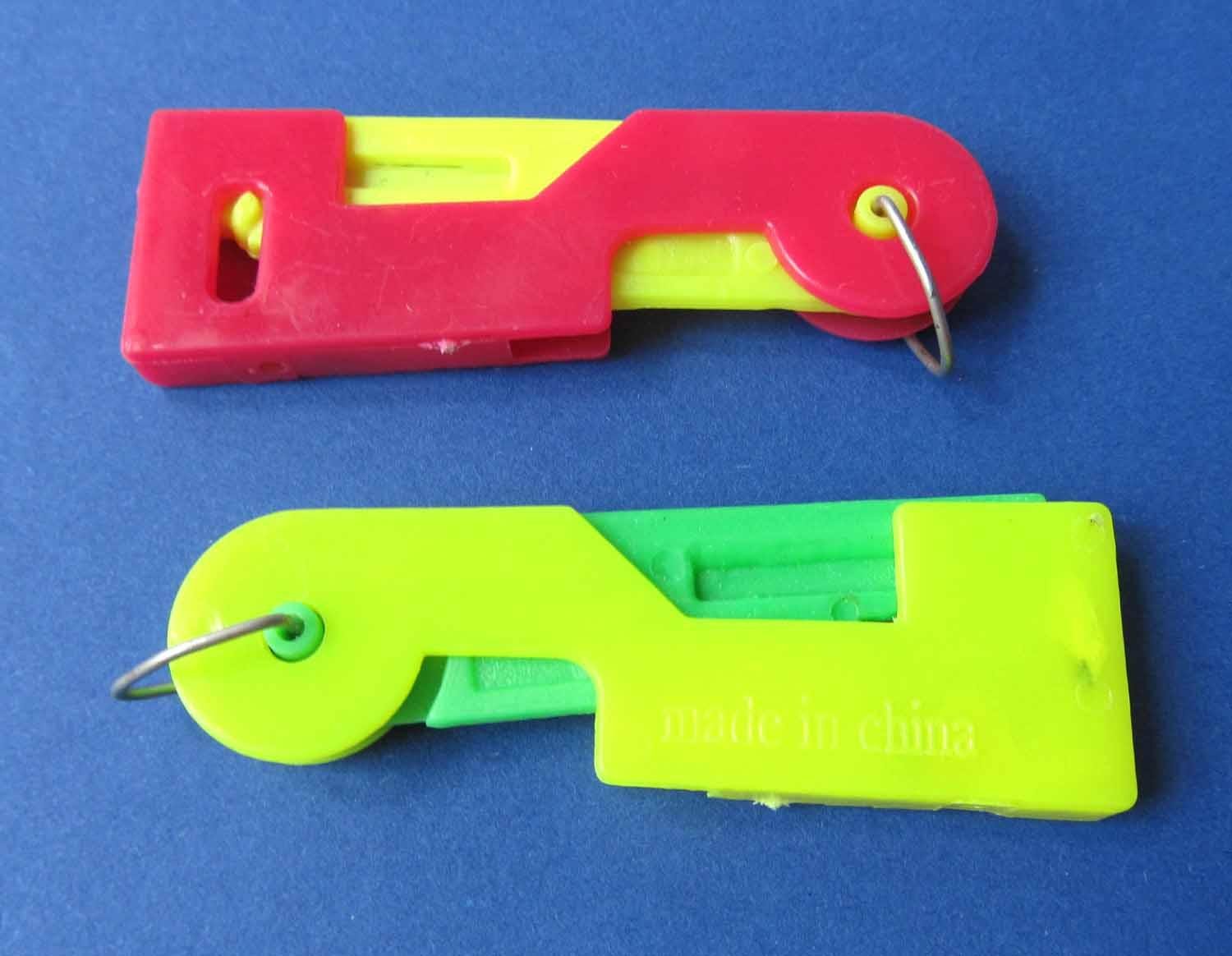 Miniblings 2X Threader Threading Tool Needle Threader Thread Sewing DIY, 7cm - Image 2