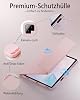 For Xiaomi Pad 7 / 7 Pro (2024) Xiaomi Pad 8 / 8 Pro (2025) 11.2 Inch Case with Wireless Bluetooth Illuminated Coloured German Keyboard (QWERTZ) and Mouse Magnetic Removable Backlit Keyboard Case