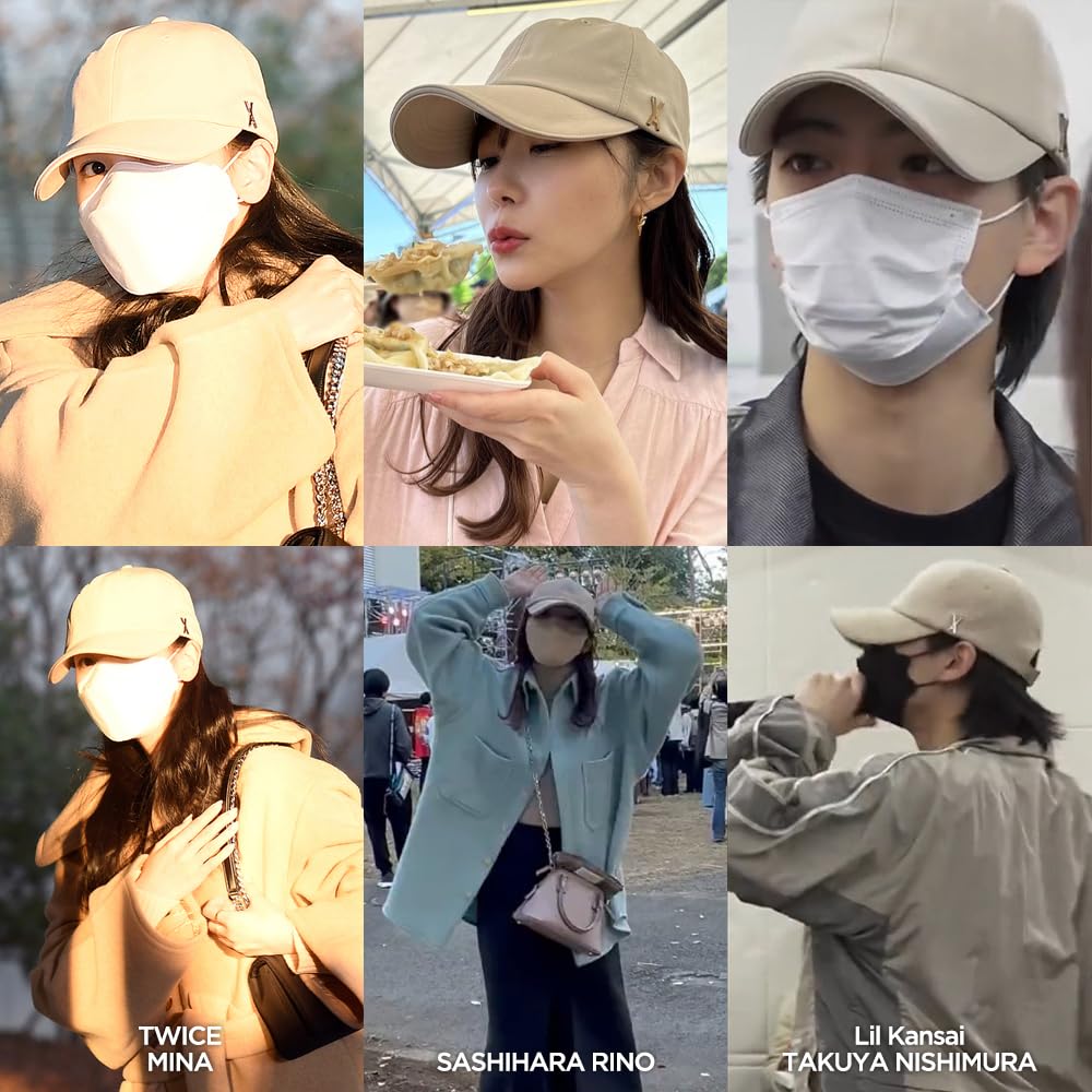 VARZAR Bazaar [Official Direct Store] Silver Stud Over Fit Ball Cap / Silver Stud Overfit Ball Cap All 3 Colors Unisex Cap Korean Anti-UV Protection Deepening Face Effect SNS Topic Entertainer Wear - 3