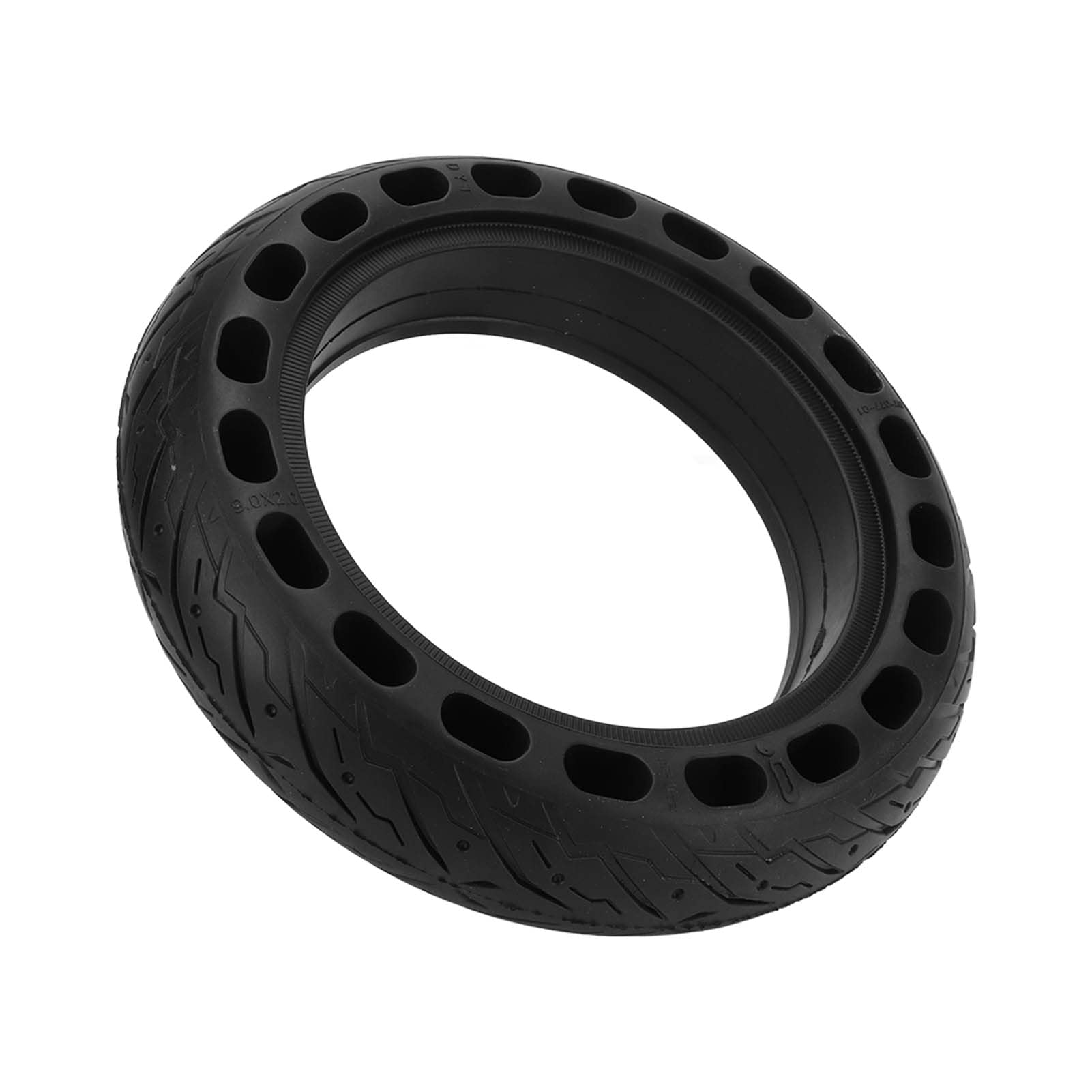 Demeras 9.0x2.0 Pneumatico Solido per Scooter Elettrico, Pneumatico per Scooter Guida Buona Ammortizzazione Resistenza agli Urti Pregevole fattura Presa Eccellente per Varie Condizioni