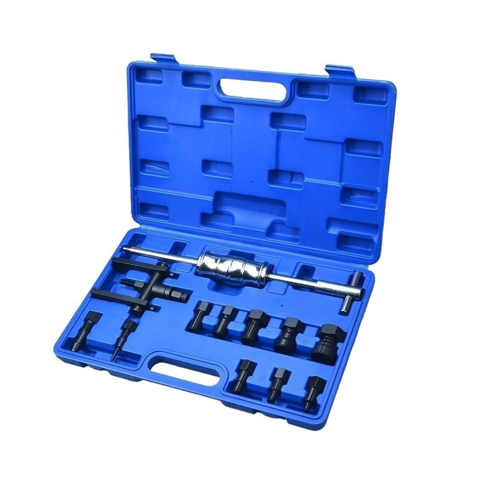 Kit d'outils d'extraction de roulements intérieurs pour Moto, 12 pièces, 8-25 mm, Marteau Coulissant, Insert Pilote, kit Retrait Interne Outil Extracteur Coffret Extraction de Roulement