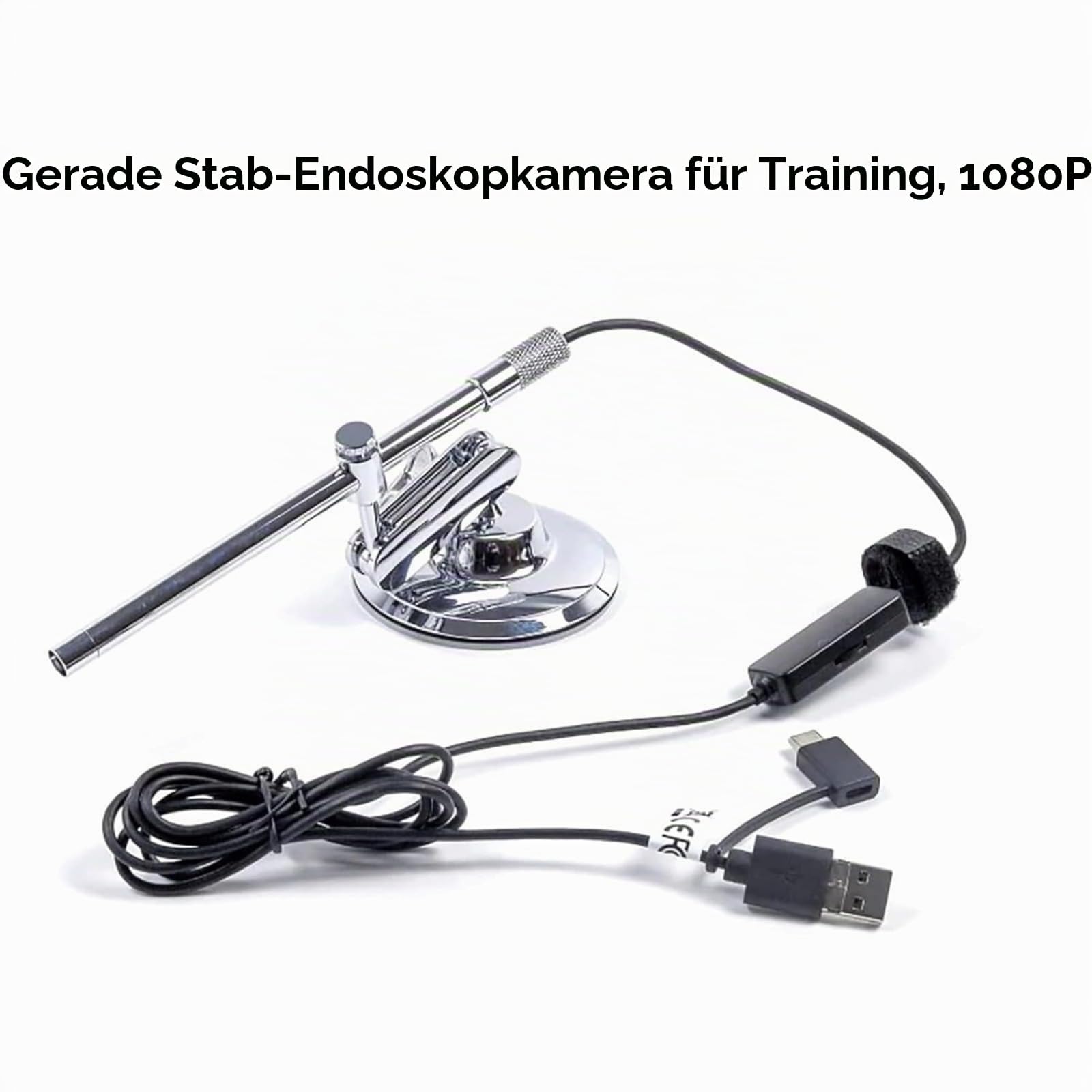 Laparoskopischer Trainer Simulator Box, Laparoskopie Simulation Trainer Training Box Laparoscopic Trainer Set Mit HD Endoskop Kamera & 4 Chirurgische Instrumente & 8 Trainingsmodulen Für Arzt