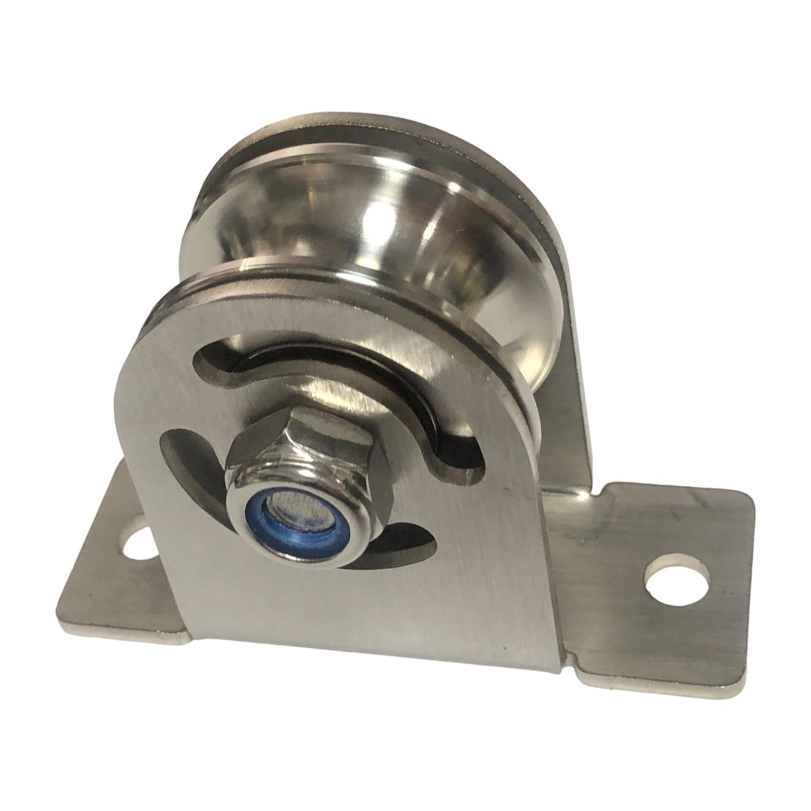 Hsioluted U Shape Rustproof Bearing Wheel Pulley Stainless Steel Pulley Block Perfect For Various Working Environment Stainless Steel Pulleys For Rope