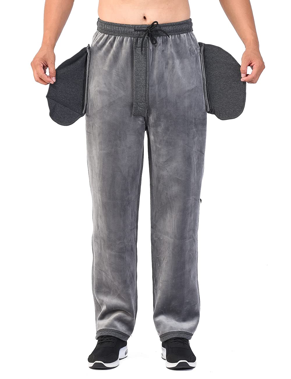 Zoulee Herren Lässige Hose Soft
