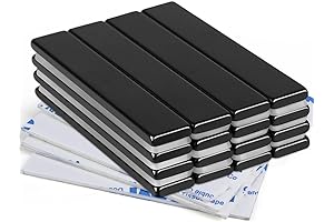 MIKEDE: Double-Sided Adhesive Rectangular Magnets for Tool Storage