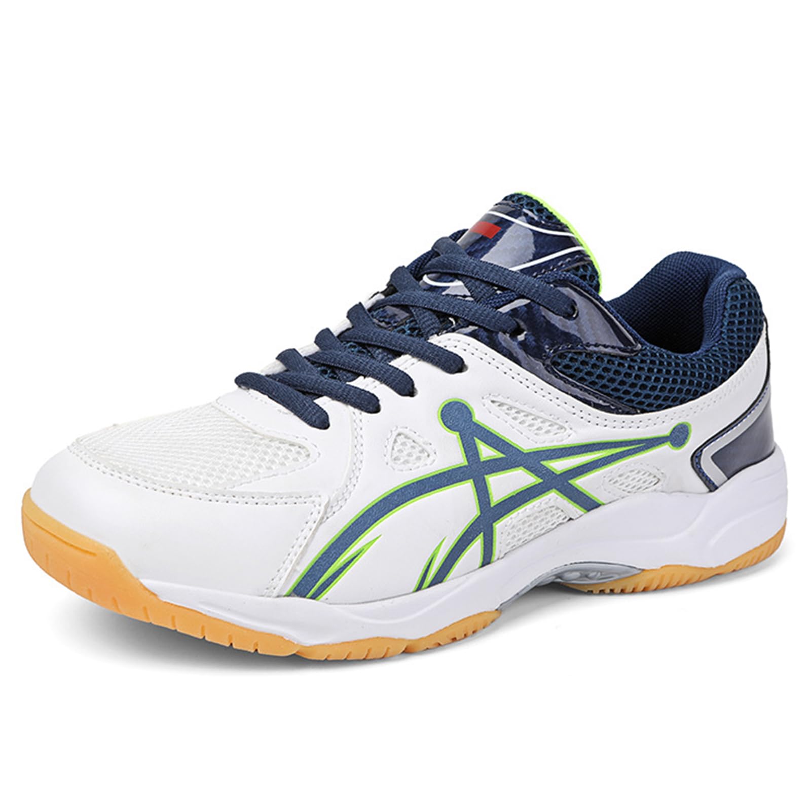 SDEQA Hommes Chaussures De Badminton Chaussures Ping Pong Sports D'intérieur D'extérieur Chaussures pour Concours De Formation pour Étudiants