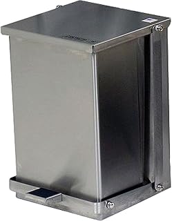 Stainless Steel Receptacle Capacity: 24 Quart (6 Gallon)