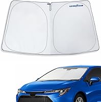 Vista 8 de Goodyear Parasol plegable para parabrisas Ford Edge 2015-2024, accesorios de automóvil, cubierta de parasol, parasol para parabrisas de automóvil