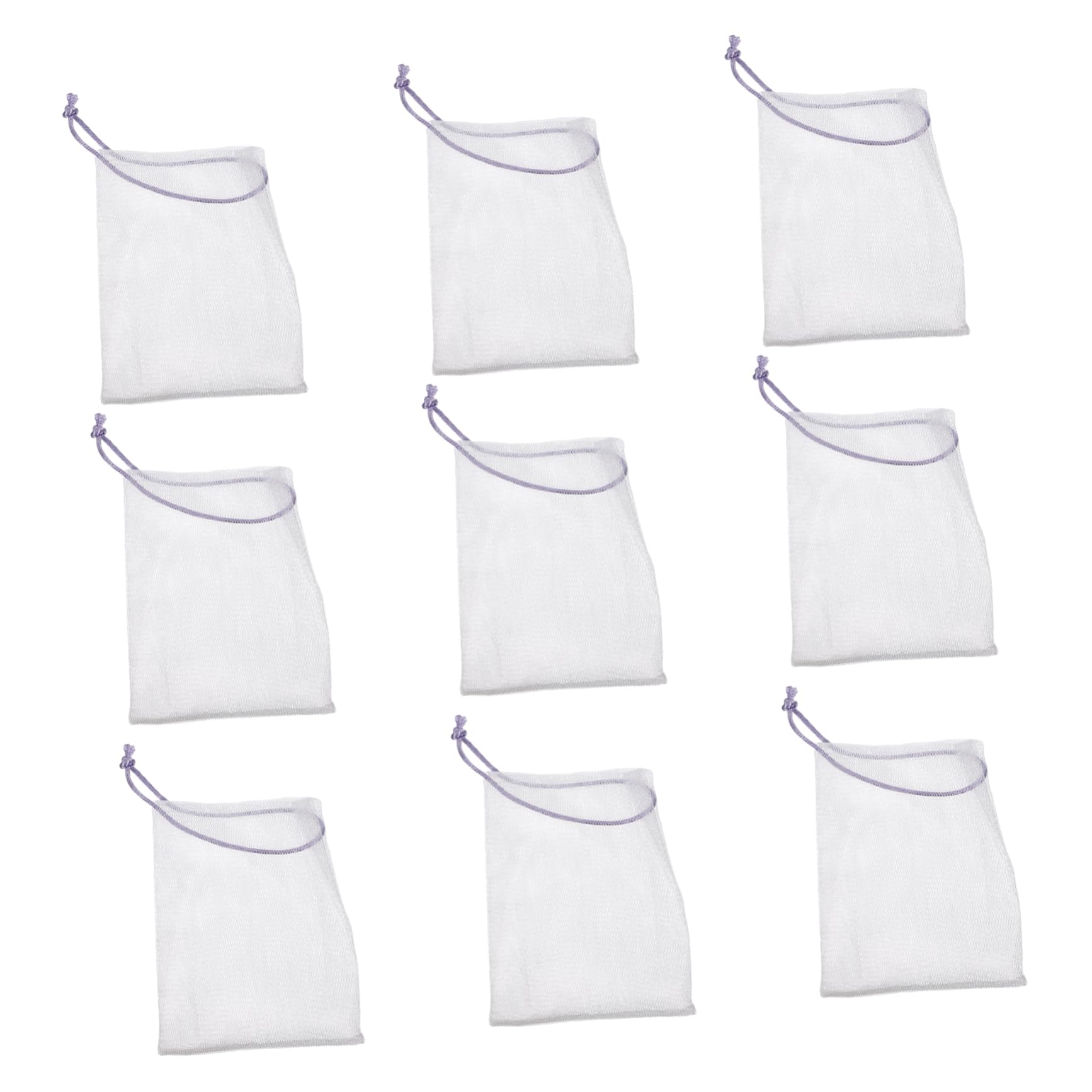MERRYHAPY 40pcs Soap Bag Soap Net Herbal Bath Soap Face Wash Bath Bubble Machine Bar of Soap Foaming Soap Dispenser Exfoliating Soap Pocket Refill Wonder Wipes Ginger Soap Liquid Sack Nylon