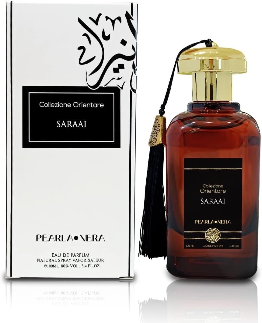 SARAAI, a Warm Amber, Oud and Smoky Musk Scent Accords. Womens Fragrances. Orientica Amber Rouge (Pheromones Perfumes for Women;) 3.4 Oz
