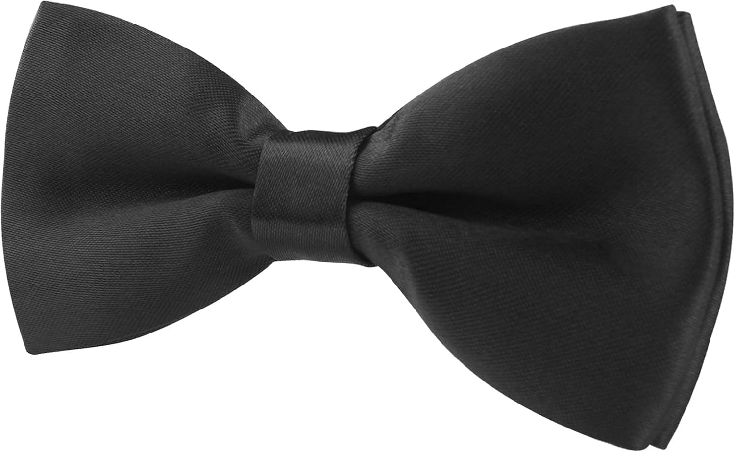 EKIND Adjustable Pre-Tied Bowtie for Boys, Double Layer Satin Fabric, Formal Occasions