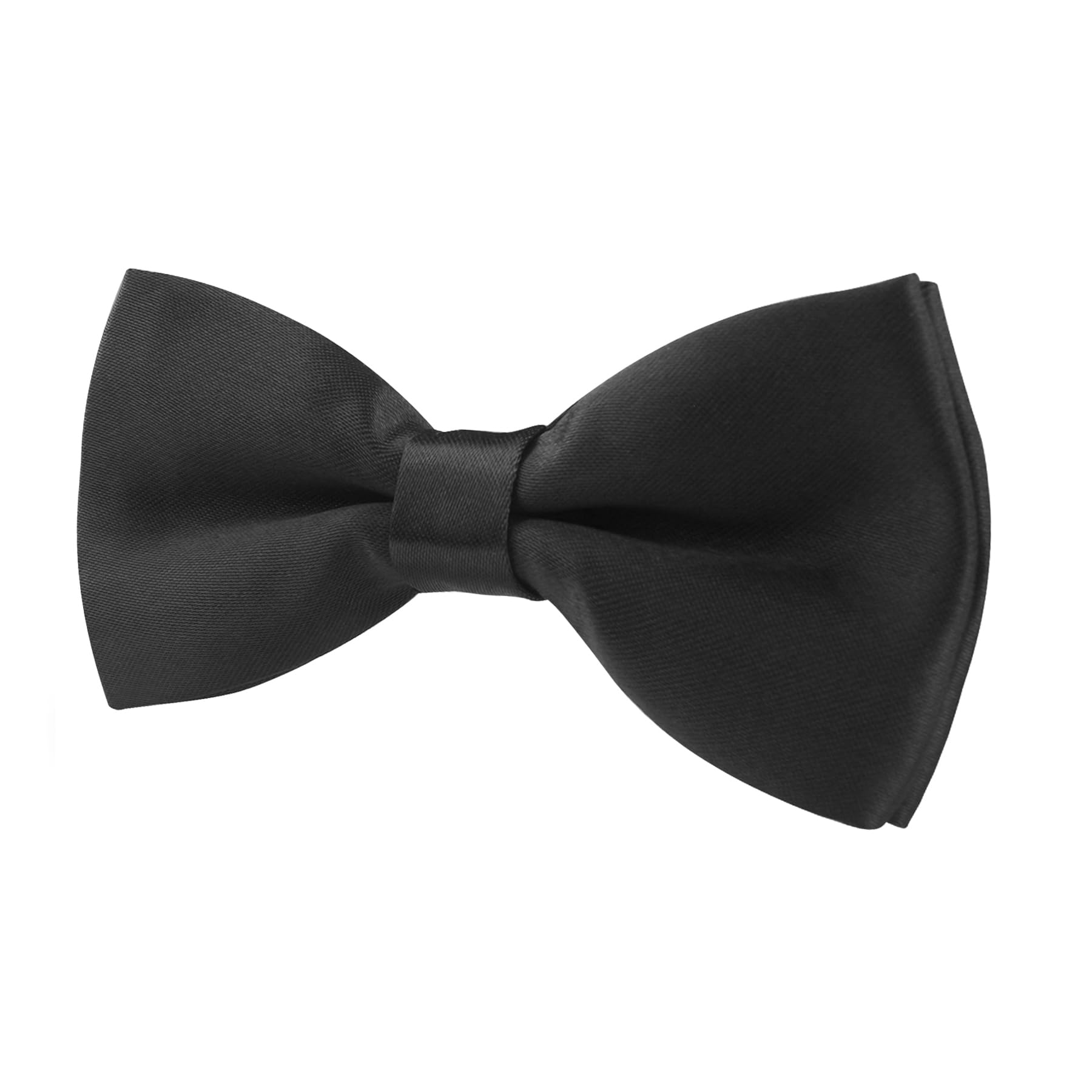 EKIND Adjustable Pre-Tied Bowtie for Boys, Double Layer Satin Fabric, Formal Occasions