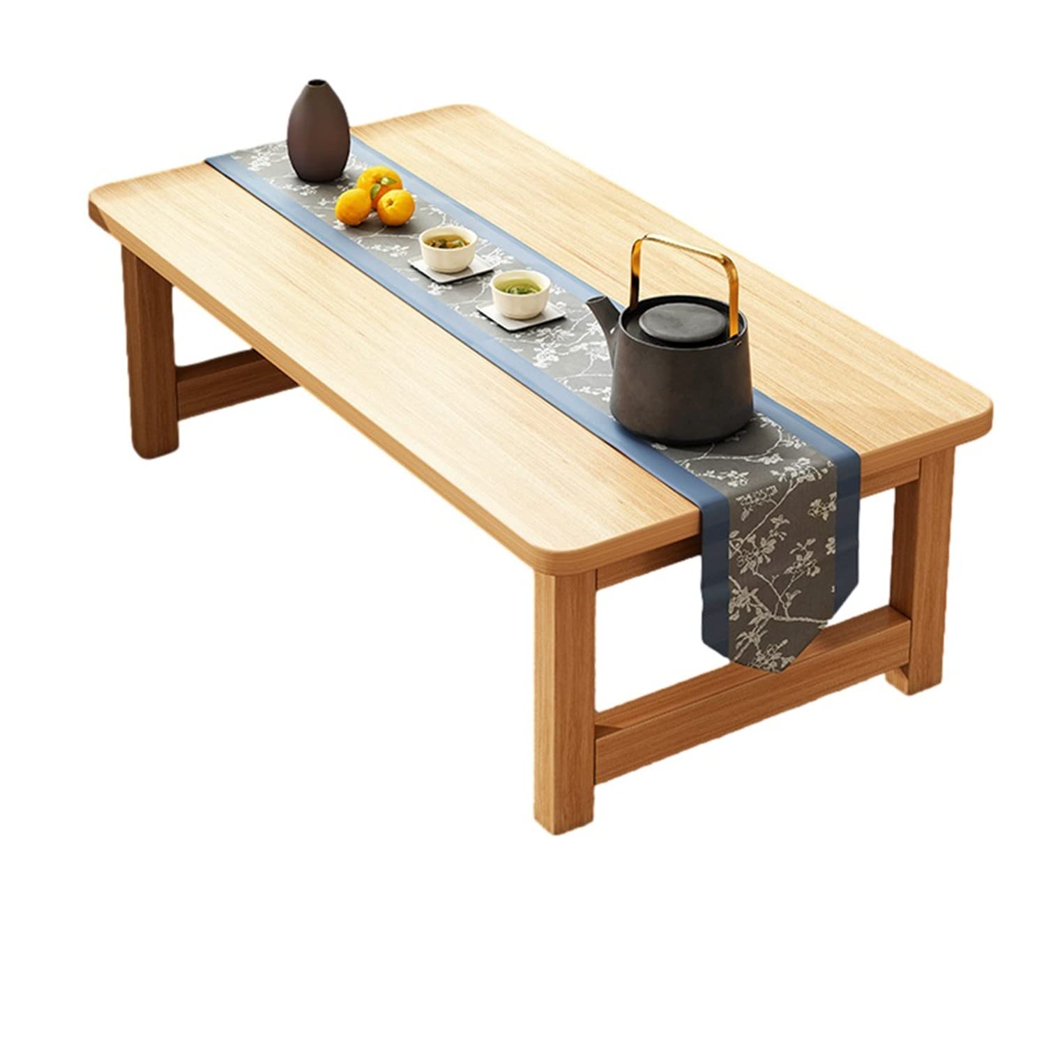 Table basse pliable en bois massif pour un apéro convivial au salon