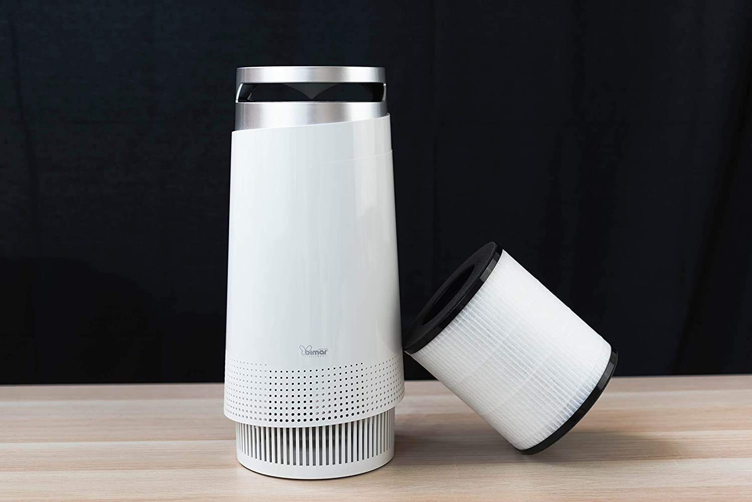 Bimar Filtro HEPA Alta Filtrazione a Carboni Attivi per PA98 e PA97 Filtro rete in tessuto da 4500h. Purificatore Aria WiFi Purificatore Aria Elimina Odori Allergie Pollini Fumo per Casa o Ufficio.
