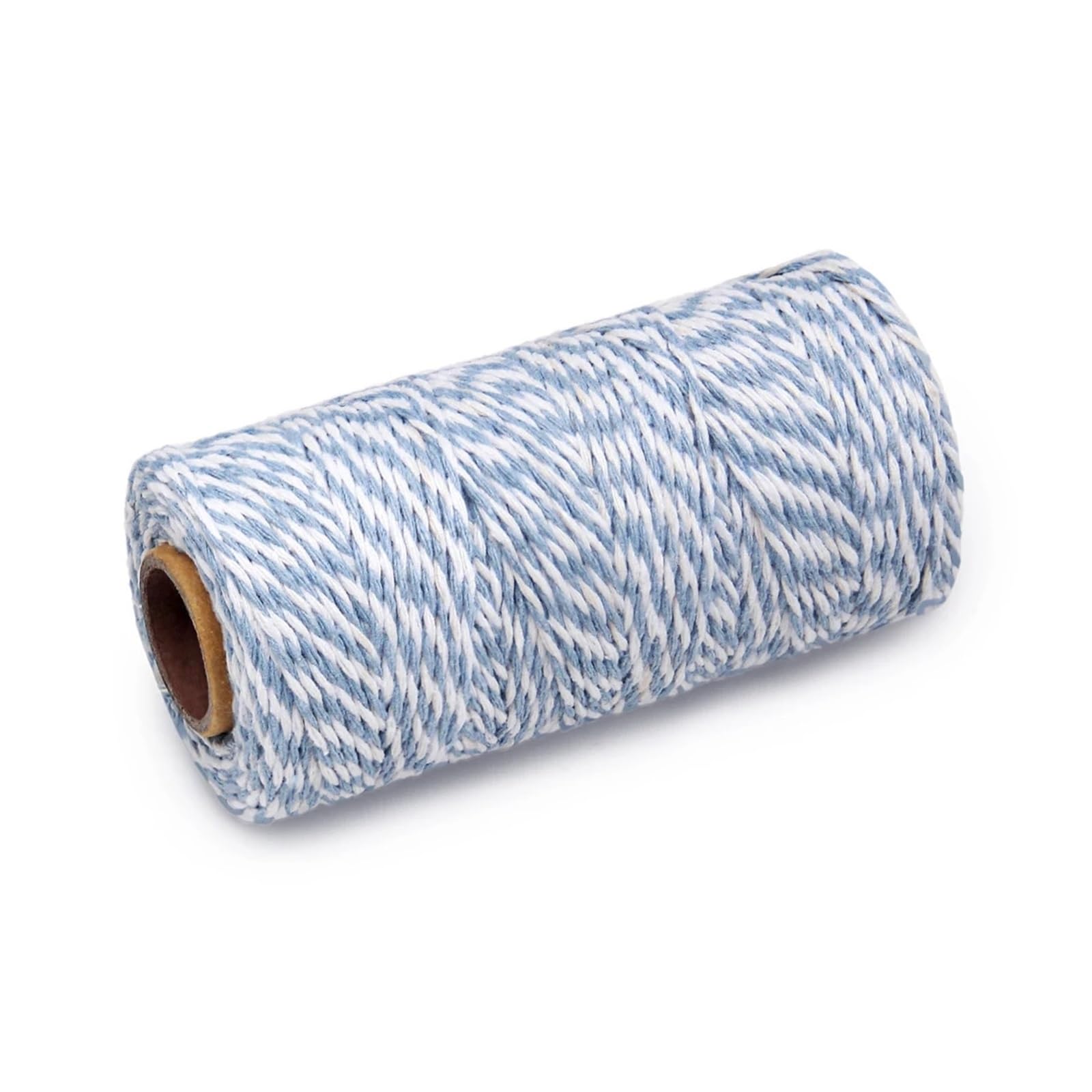 Hilo de Hilo de algodón, cordón de 2mm, 100M, Multicolor for Manualidades, Envoltura de Regalos, decoración de Boda(Blue108)