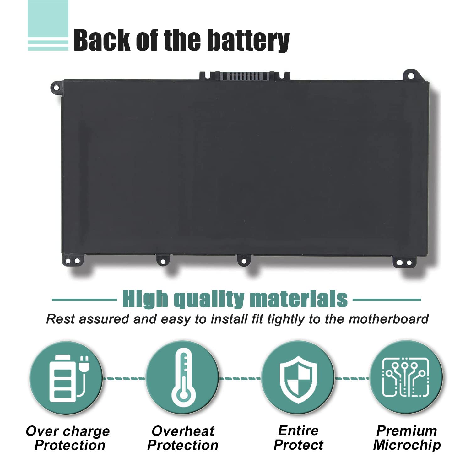Batteria Per Laptop HP Pavilion 14-CE 15-CS Series - 11.55V 41.7Wh, Compatibile Con Molti Modelli - Foto 4