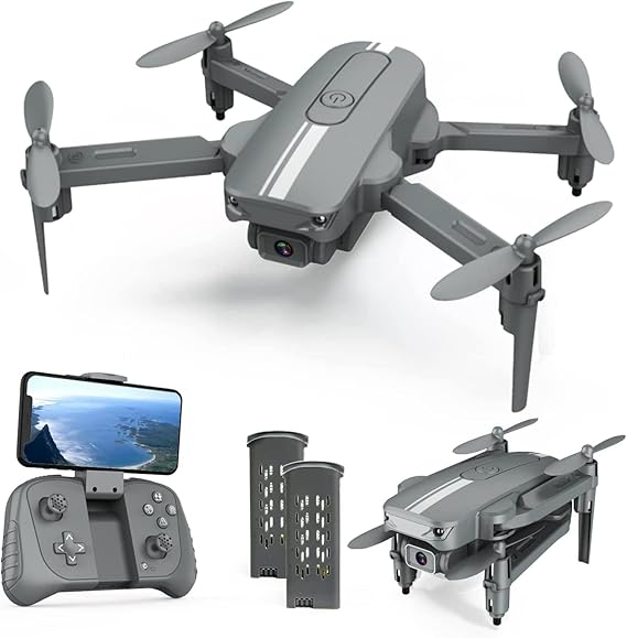 Foldable GPS Drone with 4K Camera for Adults,Zuhafa,RC Quadcopter with GPS Return Home,5Ghz WiFi