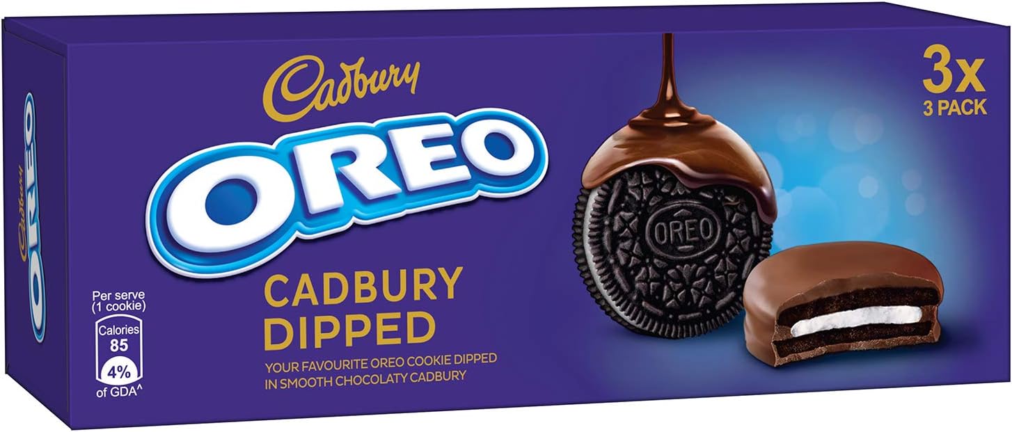 Cadbury Oreo Cadbury Dipped Cookie, 150g (Pack of 3)