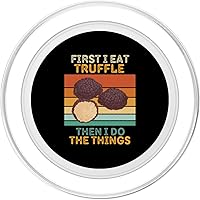 Vista 2 de First I Eat Truffle Then I Do The Things Vintage Truffle PopSockets MagSafe PopGrip for iPhone