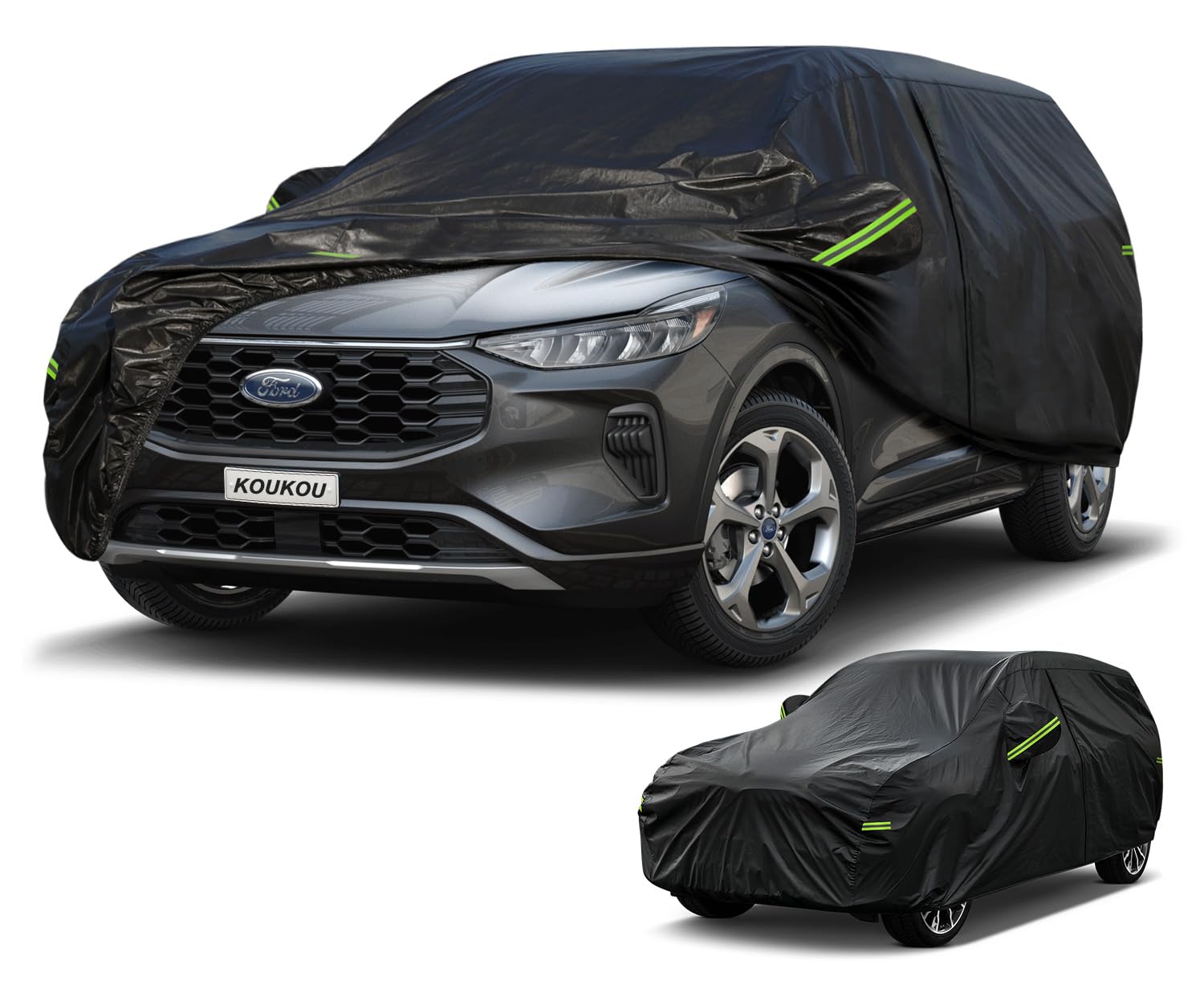 KouKou Waterproof SUV Car Cover All Weather, Fits up to 181 inches